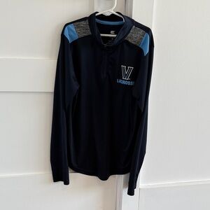 💎 Like New! Villanova LAX Pullover Navy & Blue Boys Medium 12-14